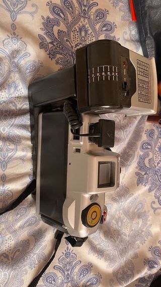 Cámara de fotos vintage decorativa