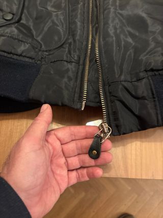 Chaqueta Bomber TRIUMPH Original Negra