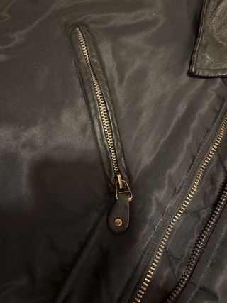 Chaqueta Bomber TRIUMPH Original Negra