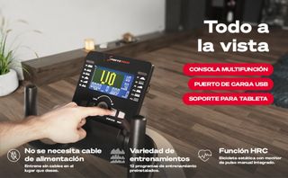 Bicicleta Estática Recostada Sportstech ES600Nueva