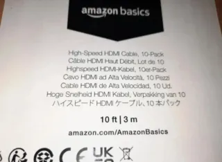 10 Cables HDMI 2.0 3m