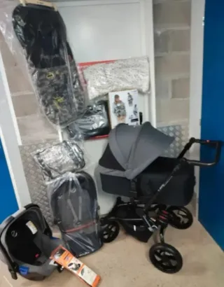 Cochecito Jane Crosswalk Trio + Accesorios