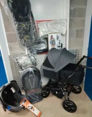 Cochecito Jane Crosswalk Trio + Accesorios