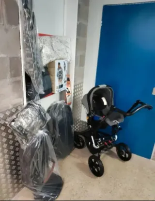 Cochecito Jane Crosswalk Trio + Accesorios