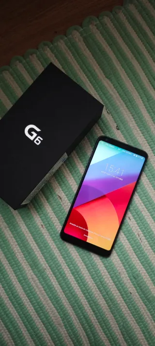 LG G6 Nero con Scatola e Accessori