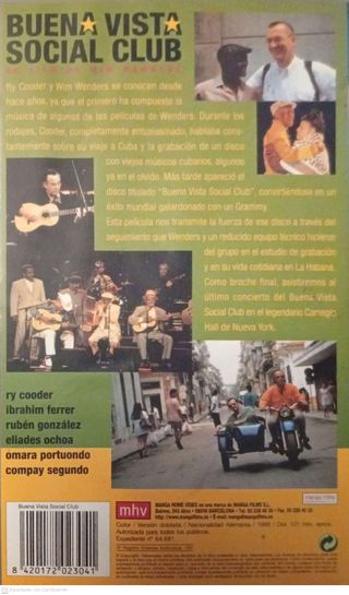 Pack Latino VHS - Buena Vista Social Club y Calle