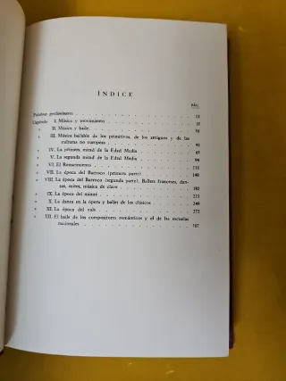 Libro La Musica en la Danza