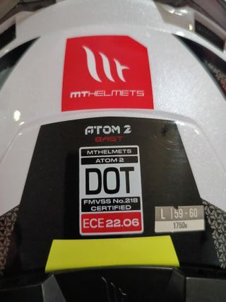 Casco de moto MT Helmets