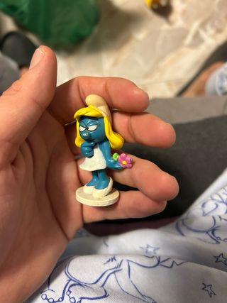 Figura Pitufina Parchis Pitufos