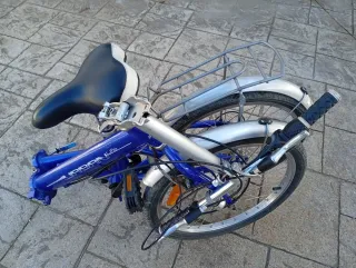 Bicicleta Plegable Urban Life Azul