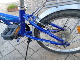 Bicicleta Plegable Urban Life Azul
