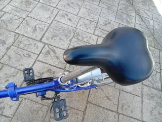 Bicicleta Plegable Urban Life Azul