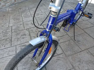 Bicicleta Plegable Urban Life Azul