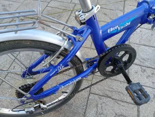 Bicicleta Plegable Urban Life Azul