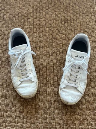 Zapatillas Lacoste Blancas Talla 43