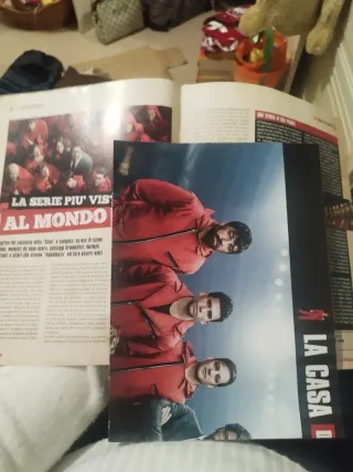 Rivista de "La casa di carta"