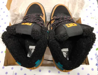 Botas invierno DC Marrón y Turquesa