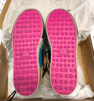 Botas invierno DC Marrón y Turquesa