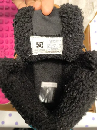 Botas invierno DC Marrón y Turquesa