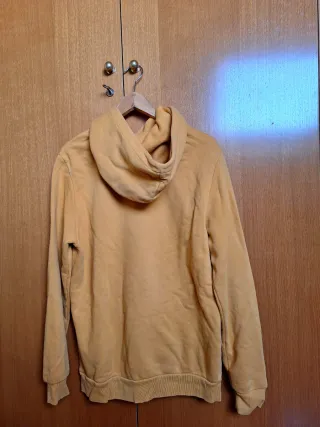 Sudadera Bershka Hombre Amarilla