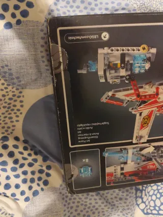 Lego Technic 42040 Jet dei Vigili del Fuoco, non aperto