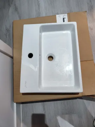 Lavabo Jacob Delafon Blanco Porcelana