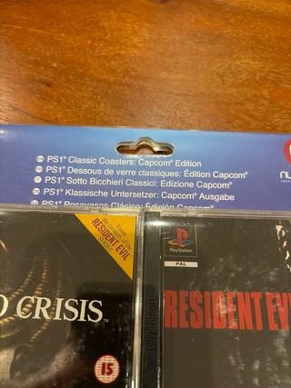 Posavasos Capcom PS1 Clásicos (4 uds)