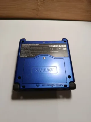 Game Boy Advance SP Azul + Cargador