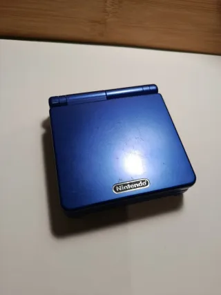 Game Boy Advance SP Azul + Cargador