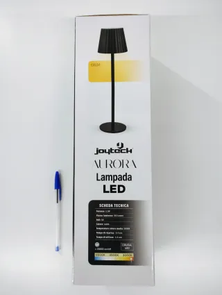 Lampada LED Aurora Litio Ricaricabile da Tavolo