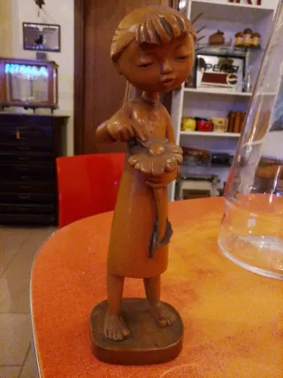 Scultura Anri in legno