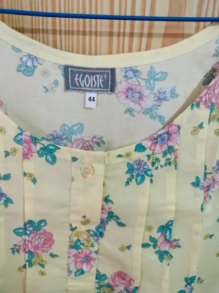 Camisón floral talla 40