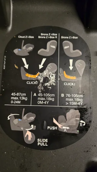 Silla Coche Cybex Sirona Z i-Size 360º Isofix