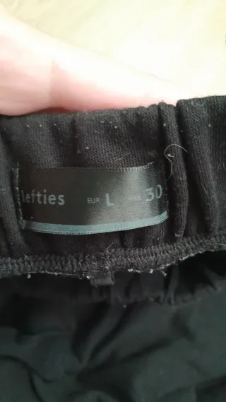 Pantalón chándal negro