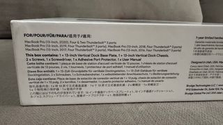 Brydge Vertical Dock MacBook Pro 13