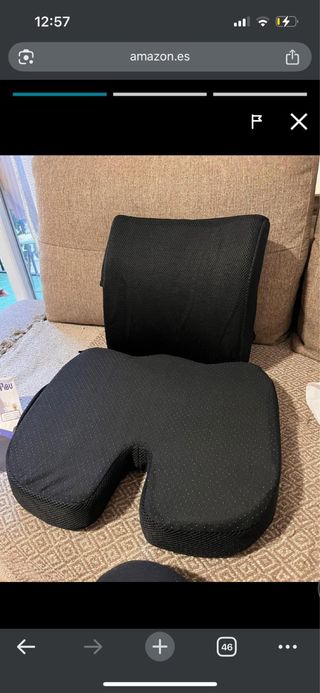Cojín Ortopédico Negro