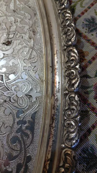 Vassoio Unico Acciaio Satinato marchio depositato