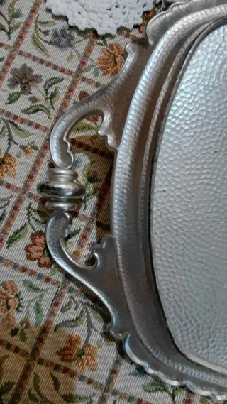 Vassoio Unico Acciaio Satinato marchio depositato