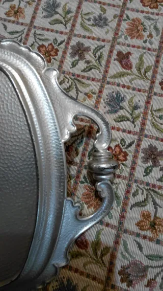 Vassoio Unico Acciaio Satinato marchio depositato