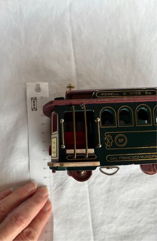 Carrozza Tram San Francisco Legno con melodia