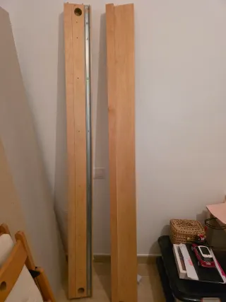 Cama individual IKEA de madera