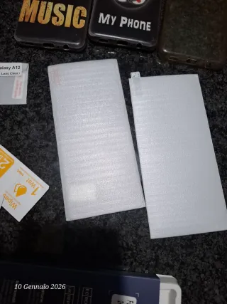 Cover Samsung A12 M12 + Pellicola Protettiva