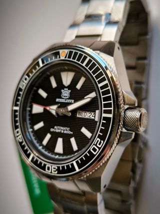 Reloj Steeldive Samurai Automático