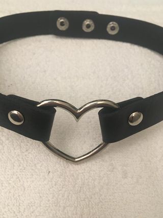 Gargantilla Choker Corazón Ajustable
