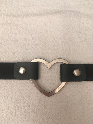 Gargantilla Choker Corazón Ajustable