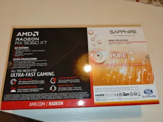 PRECINTADA Sapphire RX 9060 XT 16GB Pure OC