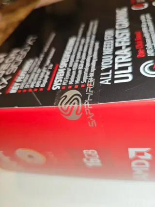 PRECINTADA Sapphire RX 9060 XT 16GB Pure OC