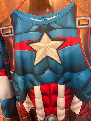 Disfraz Capitán América Talla Única