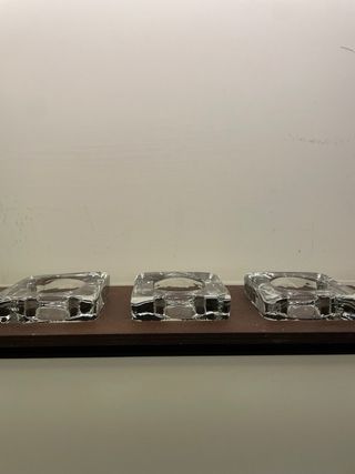 Portacandele design moderno 3 posti