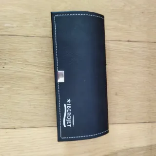 Bolígrafo Diseño Sauro Fiorini Negro y Plata